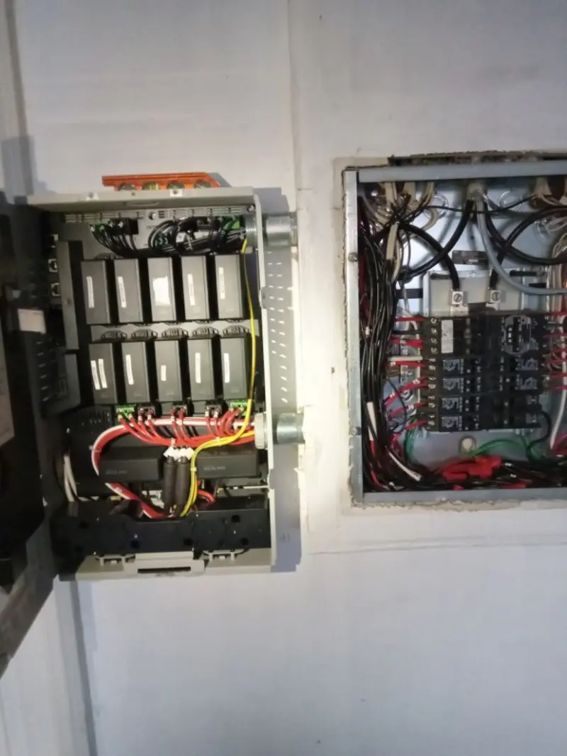 Electrical panel upgrade completed for Indoor Lighting Installation in Ballenger Creek